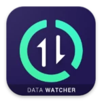 data watcher: save mobile data android application logo